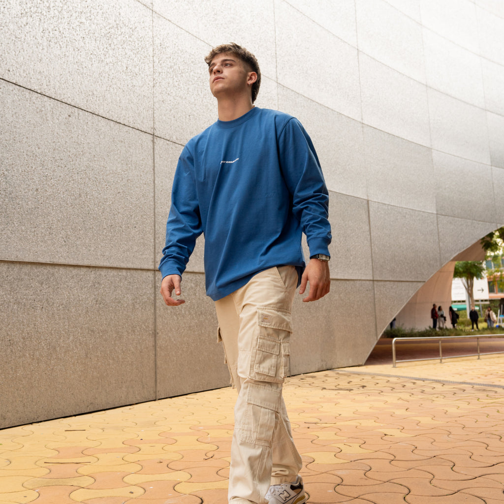 LONG SLEEVE CULTURE BLUE