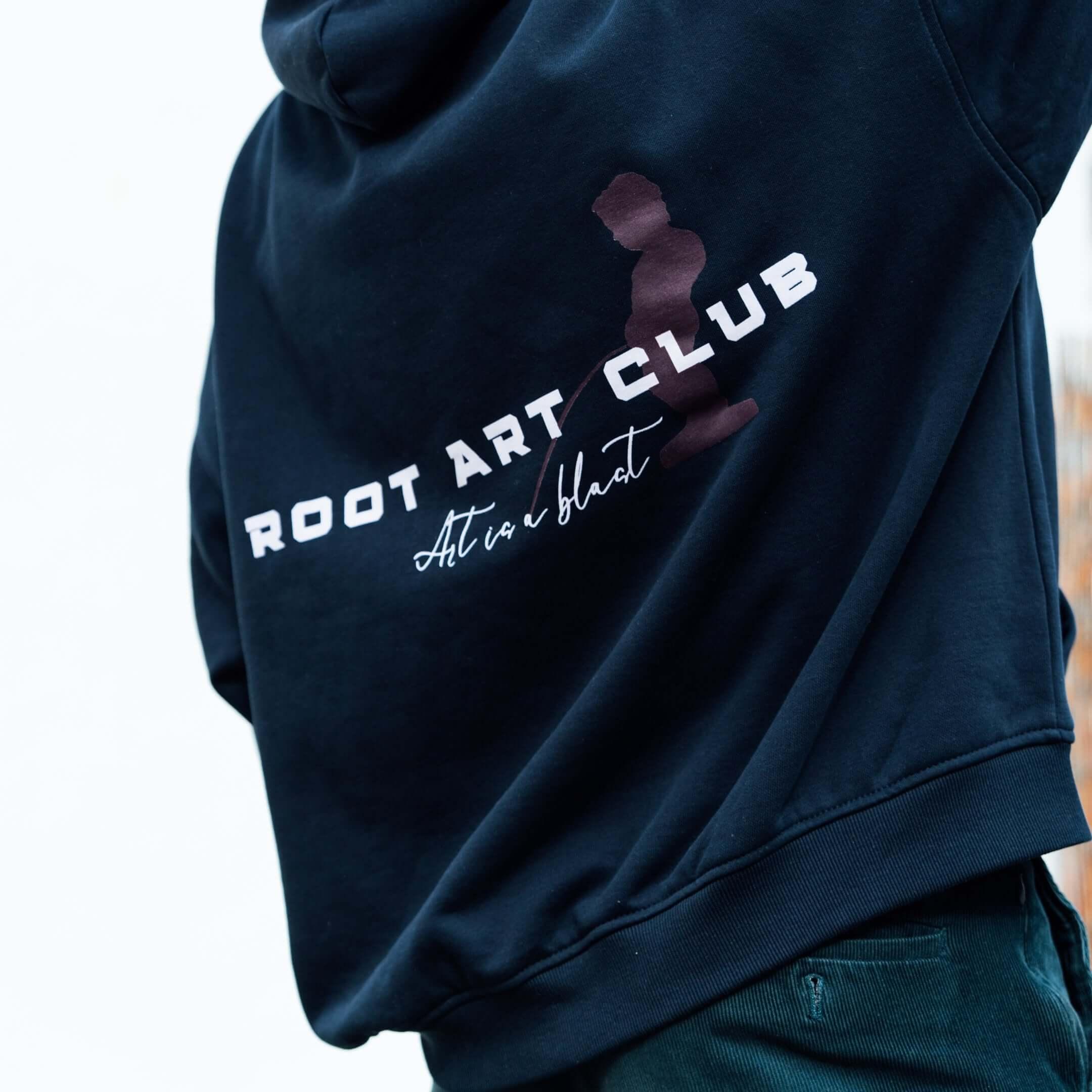SUDADERA PIS AZUL ROOT